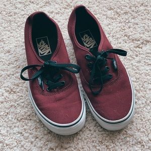 VANS authentic shoe 7.5 women 6.0 men’s